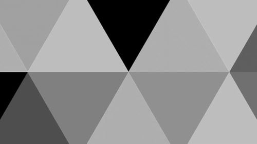 Dynamic Geometric Triangle Pattern Animation