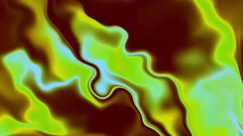 Dynamic Abstract Fluid Waves Color Background Loop