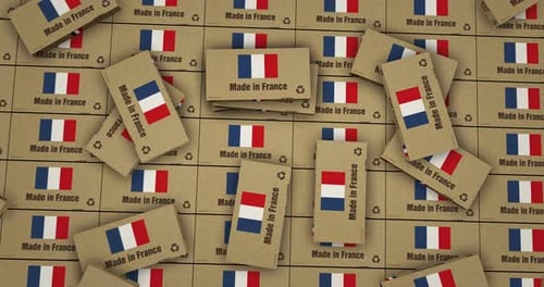 Made in France box pack production