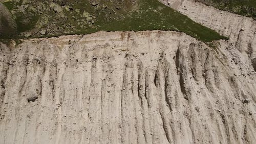 Bodenerosion in der Schlucht