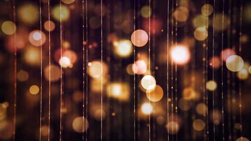 Bokeh And Tinsel Loop
