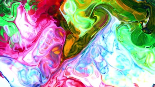 Abstract Colorful Ink Movements Spreads On Water Texture 939