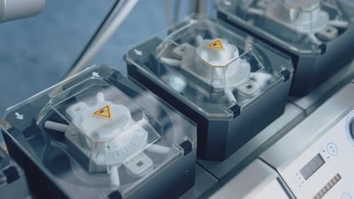 Innovative technology in a modern hospital operating room