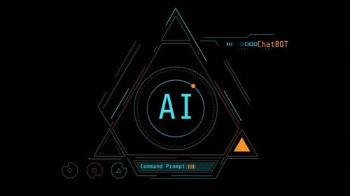 Animated Infographics About AI and Chatbot Technology