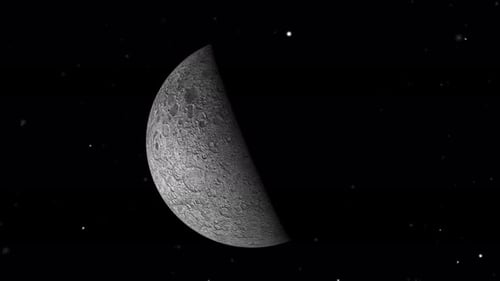 Realistic Moon Phases in Starry Space