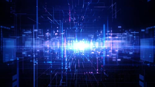 Technology Digital Data Background 01505