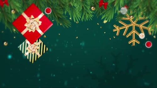 Weihnachtshintergrund Loop