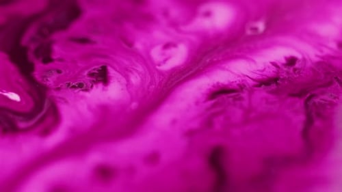 Abstract Pink Fluid Swirling Background