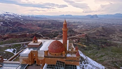 Historischer Palastblick in der Türkei