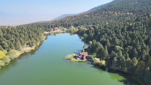 Lago Bolu Golcuk, Turquia