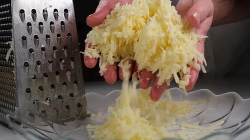 Cheddar-Käse in der Küche