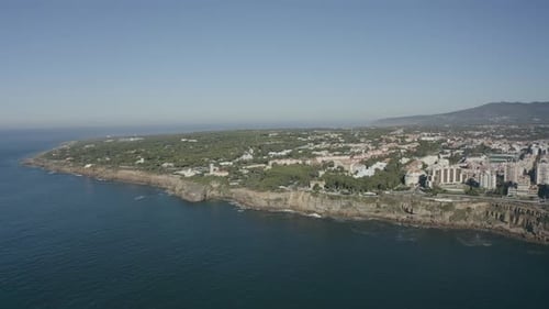 small place with some trees and houses