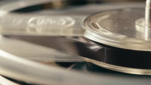 Tape Audio Music Player Studio Magnetic Tape Vintage Retro Spool Reel to Reel Player and Recorder