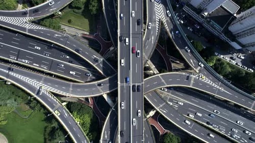 Road Intersection in China