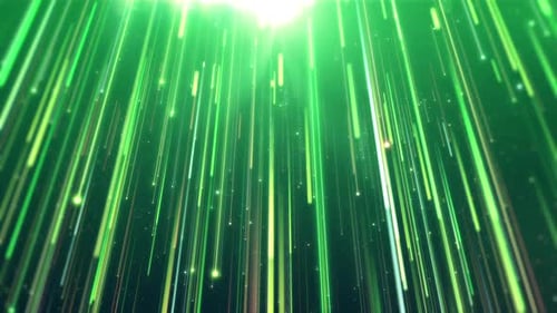 Laser-Hintergrund mit grünen Lichtern