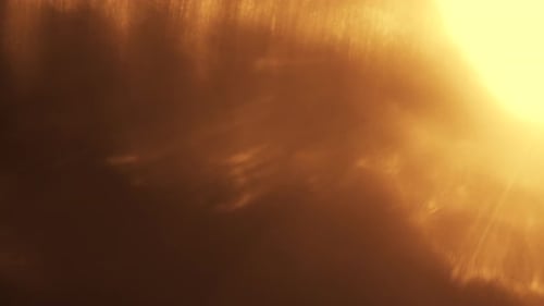 Golden light leak lens flare bokeh transition overlay effect