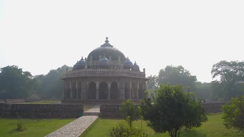 A Mughal tomb at Humayun tomb of New Delhi , India