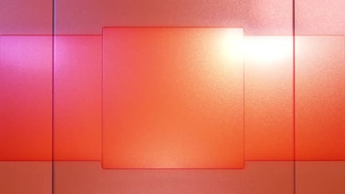 Colorful Abstract Rotating Geometric Shapes Background