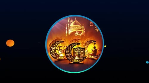 Ramadan and Eid Circular Reveal Transition