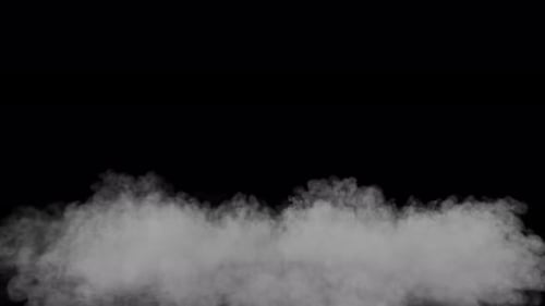 Realistic Smoke Burst Spread Transition Effect