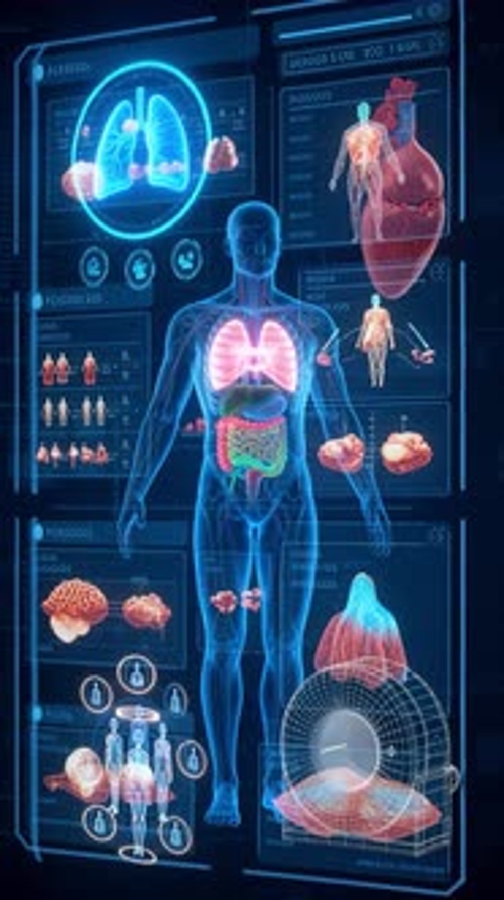 Human Body Scanning, Backgrounds Motion Graphics ft. anatomy & lungs ...