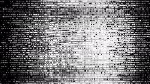 Dynamic Abstract Pixel Grid Motion Background