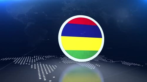 Futuristic Broadcast Opener with Animated Chevron Reveal