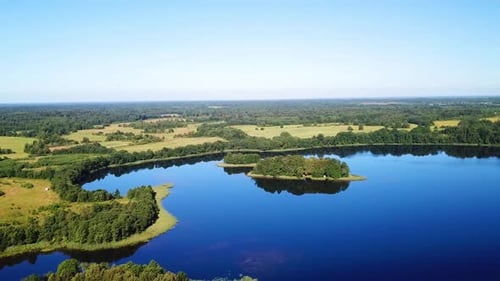 Beautiful Landscape Of Lakes In The Shumilinsky District 10