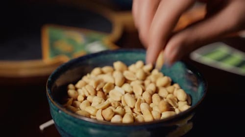 Eating Peanuts Into a Pub for Patrick Day