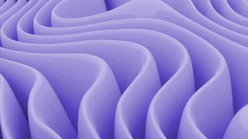 Smooth Abstract Purple Wavy Loop Background