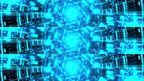 4K Glowing Loop