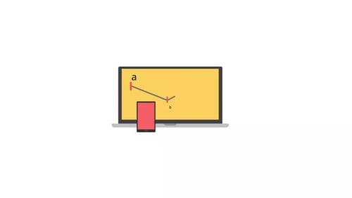 Educational Geometry Concept Animation with Devices