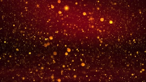 Glitzer-Hintergrund mit Weihnachtsschnee und Schneeflocken 42