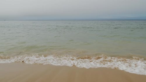 Beautiful coastline in the Atlantic Ocean at Portugal coast.