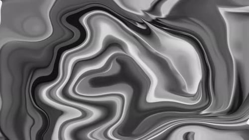 Abstract Fluid Grey and White Organic Motion Background