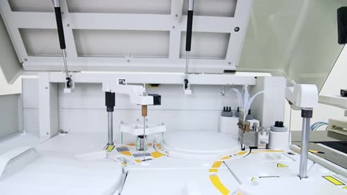 Automated Lab Equipment Performing Diagnostic Medical Tests