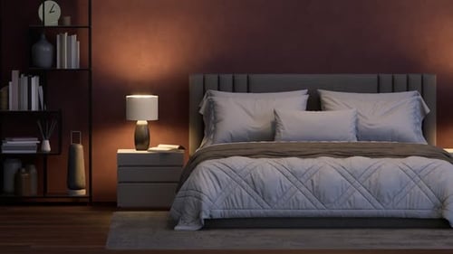 Modern Bedroom Interior Decor Change Transition