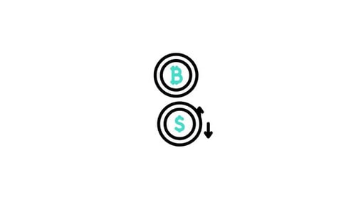 Cryptocurrency Animated Icon