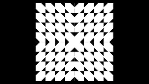 Geometric Star Shape Reveal Transition