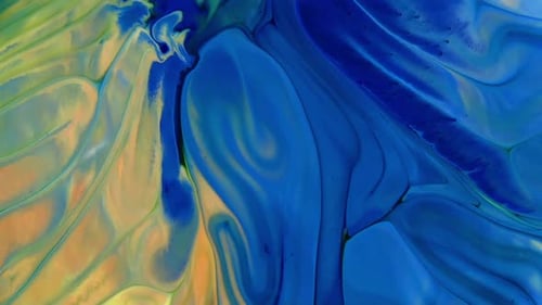 Abstract Colorful Ink Movements Spreads On Water Texture 1069