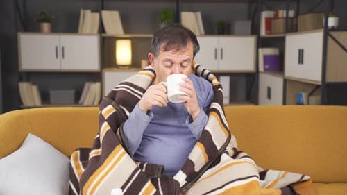 Sore throat, flu, cold.