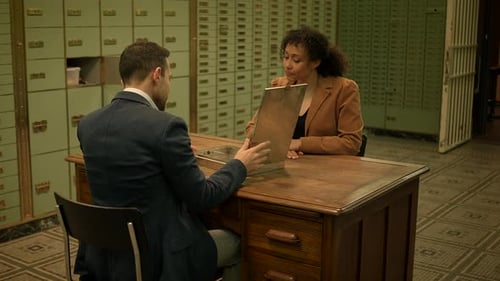 Secure and Confidential Business Meeting Inside a Vault for Professional Consultation