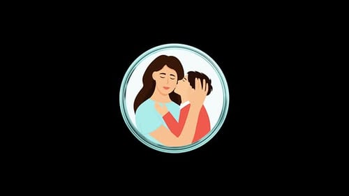 Mom Hugs Her Son Loop