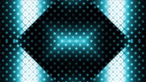 Dynamic abstract background with vibrant blue geometric patterns