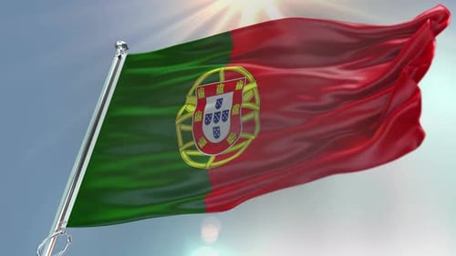 Charming 4K Portuguese Flag: A Journey into Old-World Elegance