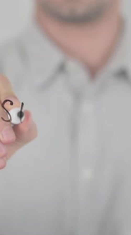 Force, écriture à l'écran avec la main, Vidéo verticale