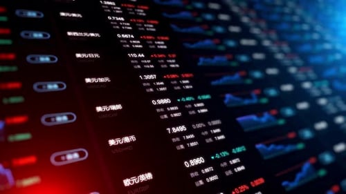 Stock Market, Trading Chart, Investing, Finance
