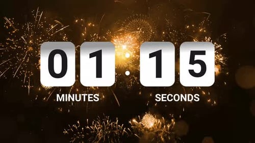 5 Minute Countdown Timer Happy New Year V4
