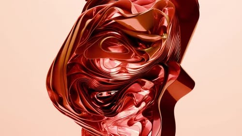 Floating Cloth 3D Abstract Animation