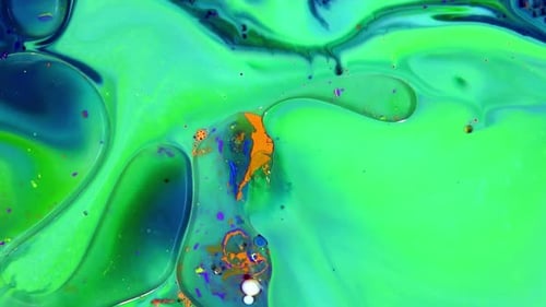 Abstract Colorful Ink Movements Spreads On Water Texture 439